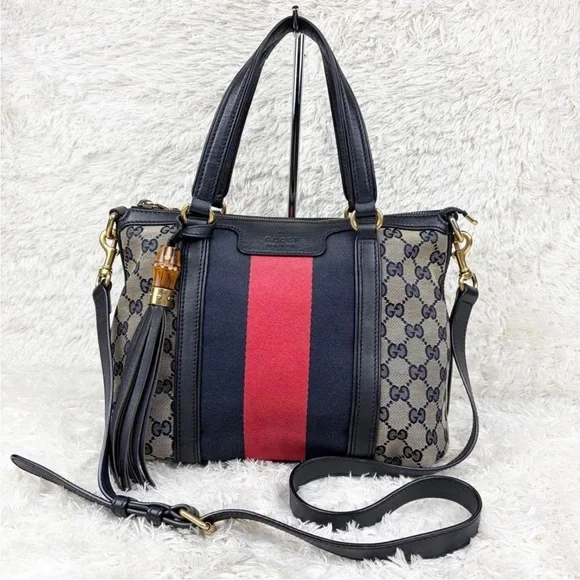 Gucci Black and Red Women's Bag - Picture 7 of 14